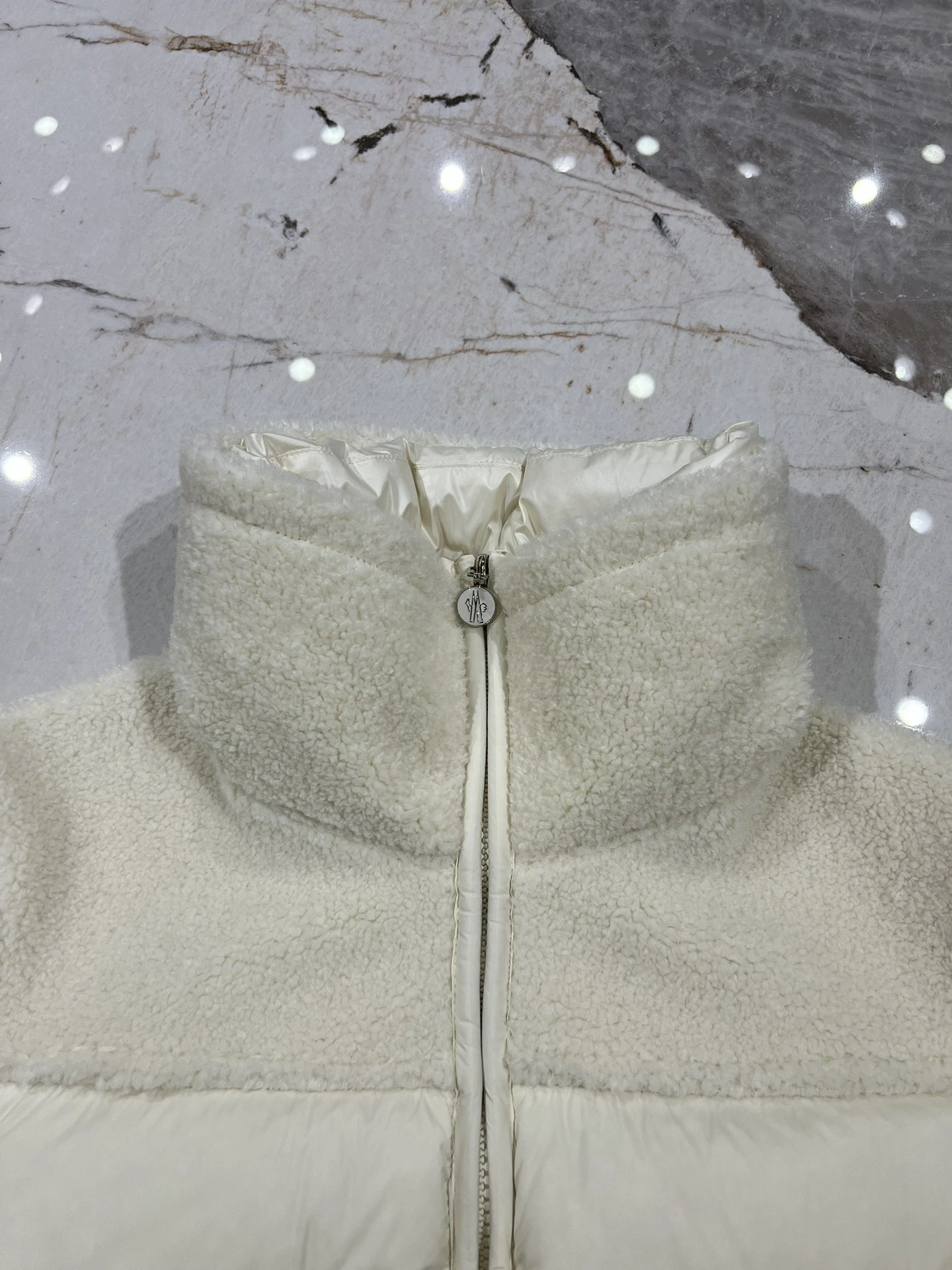 victoria- 7o9385r Escaut down jacket .lamb wool item:D-F140J2113